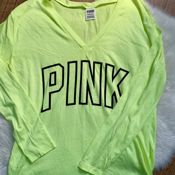 ❌TRADED❌VS PINK Long Sleeve Legging Tee - Picture 4 of 5